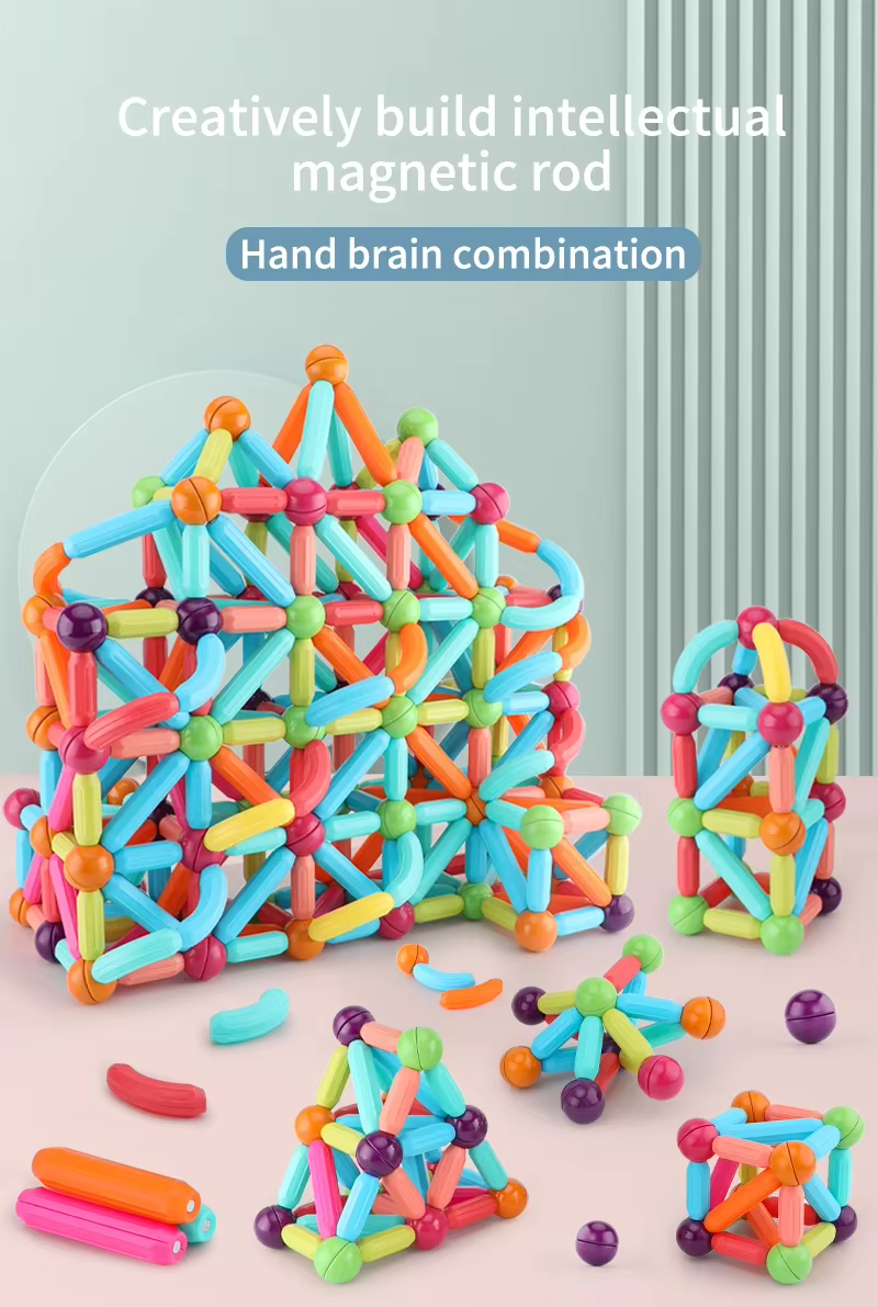 Magnetic Sticks Building Blocks For Kids Early Learning & Development