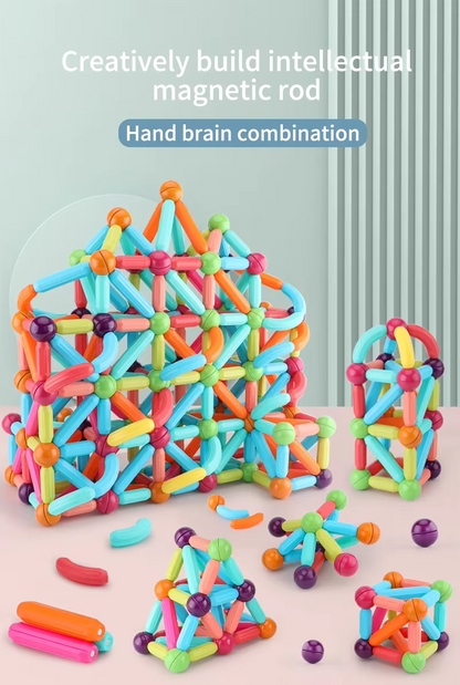 Magnetic Sticks Building Blocks For Kids Early Learning & Development