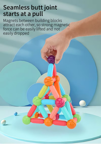 Magnetic Sticks Building Blocks For Kids Early Learning & Development