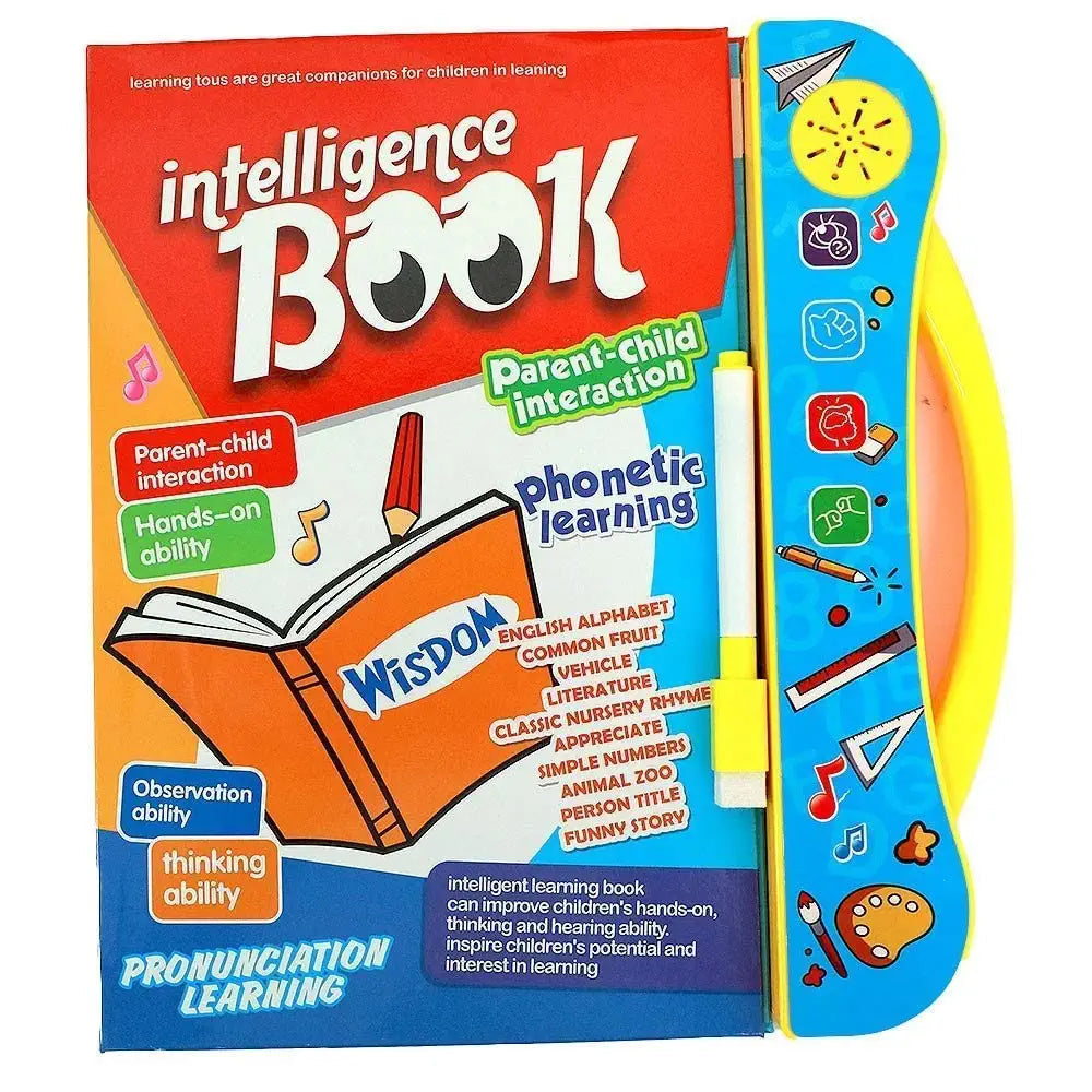 Intelligence Book For Kids - Interactive Electronic Learning Talking , Music , Study Intelligent Book For Kids