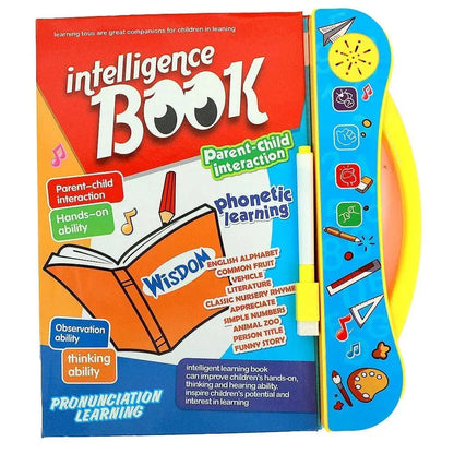 Intelligence Book For Kids - Interactive Electronic Learning Talking , Music , Study Intelligent Book For Kids